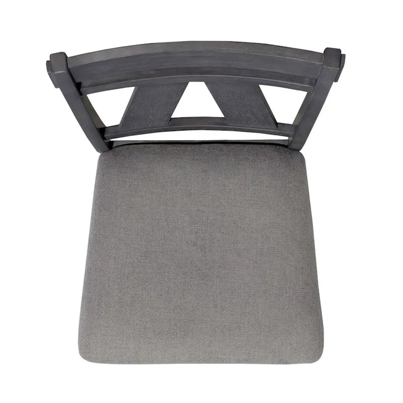 Chaise à lattes (Lot de 2)
