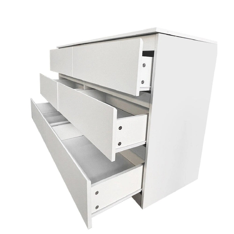 Commode double à 6 tiroirs pour Chambre Salon Couloir