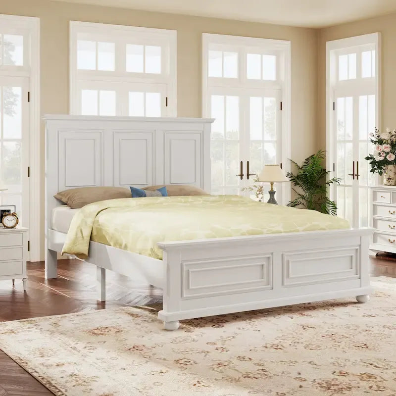 Traditional Town Wood Vintage Bed