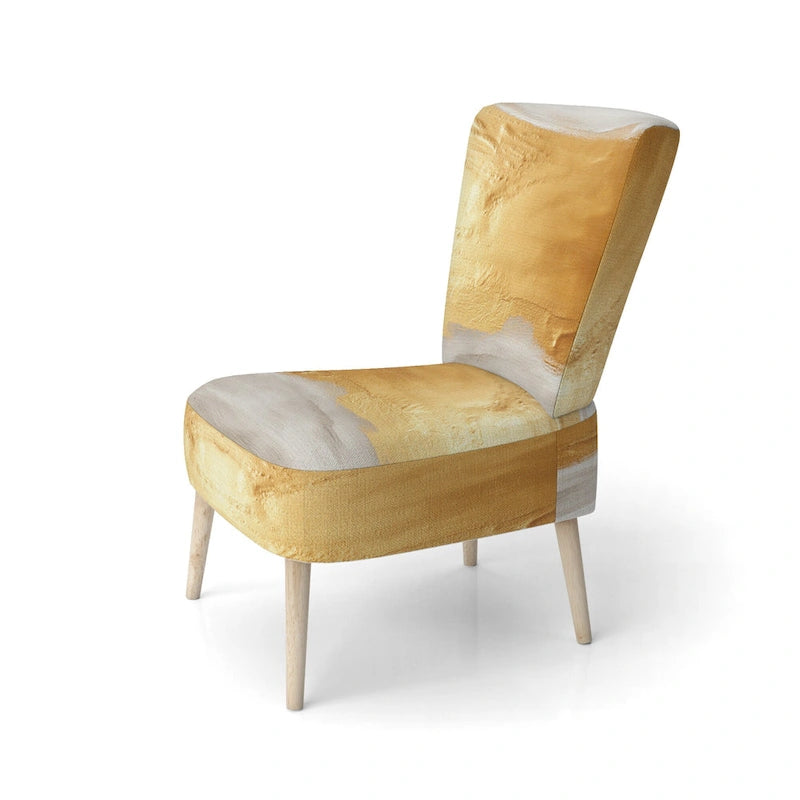 Fauteuil d'appoint rembourré de plage - Fauteuil nautique et côtier pour chambre à coucher